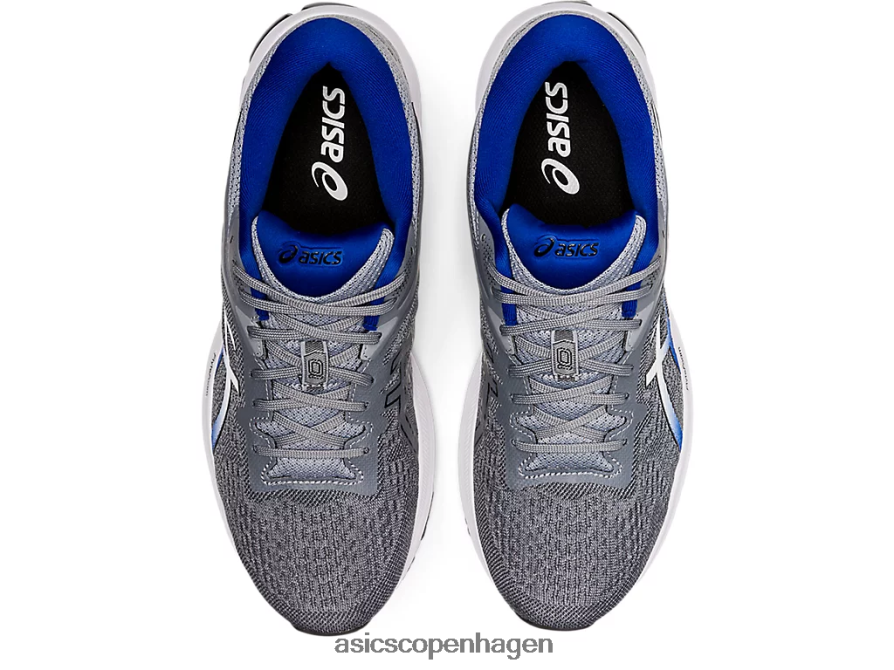 Asics gt-1000 10 ekstra bred sheet rock/monaco blå Z206F61598