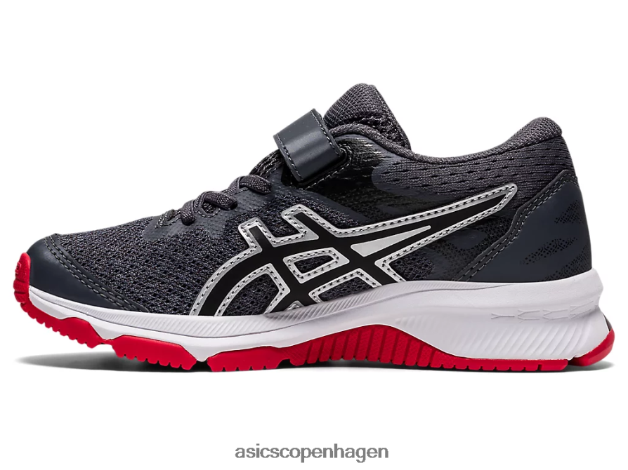 Asics gt-1000 10 førskole bærer grå/rent sølv Z206F64474