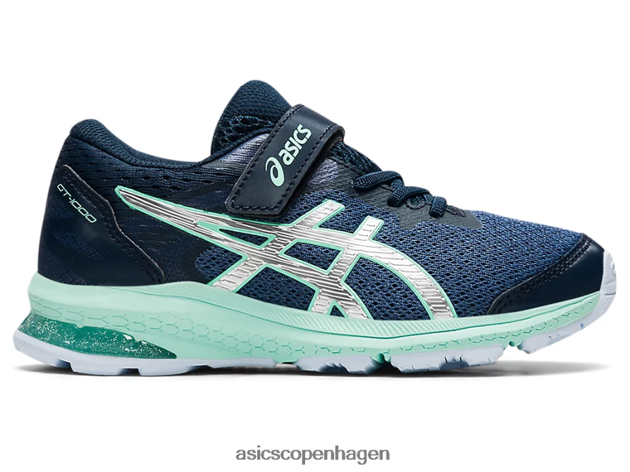 Asics gt-1000 10 førskole tordenblå/rent sølv Z206F64506