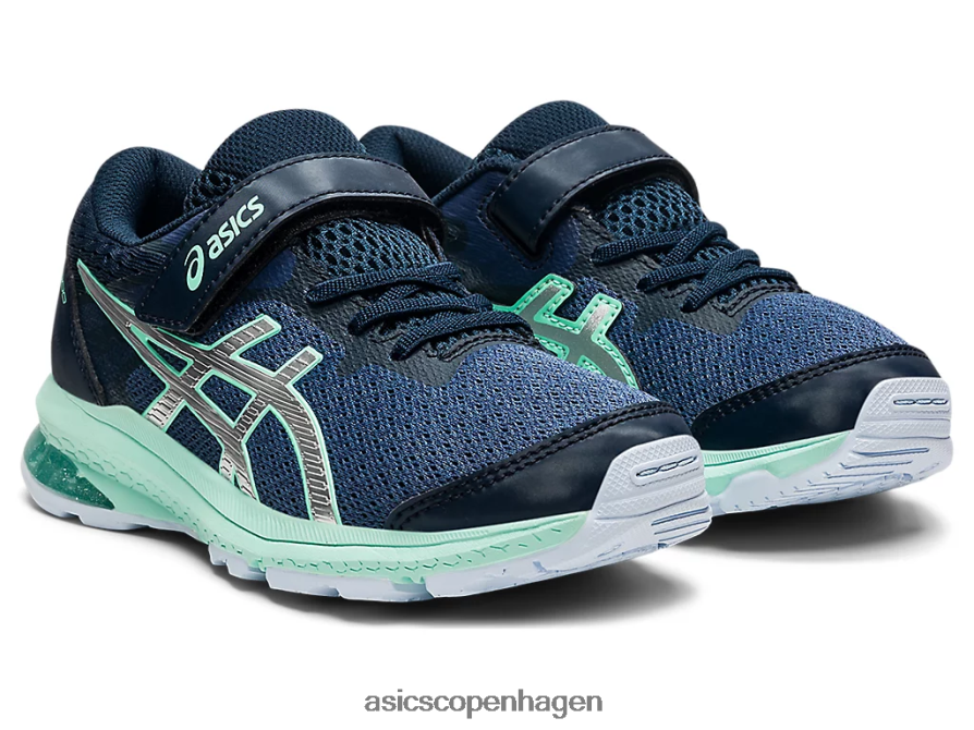 Asics gt-1000 10 førskole tordenblå/rent sølv Z206F64506