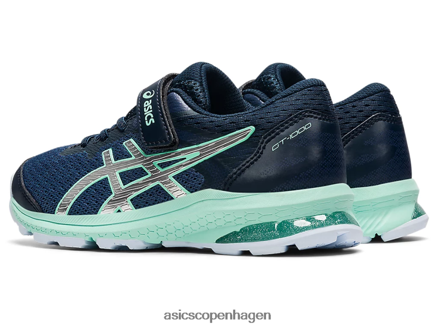 Asics gt-1000 10 førskole tordenblå/rent sølv Z206F64506