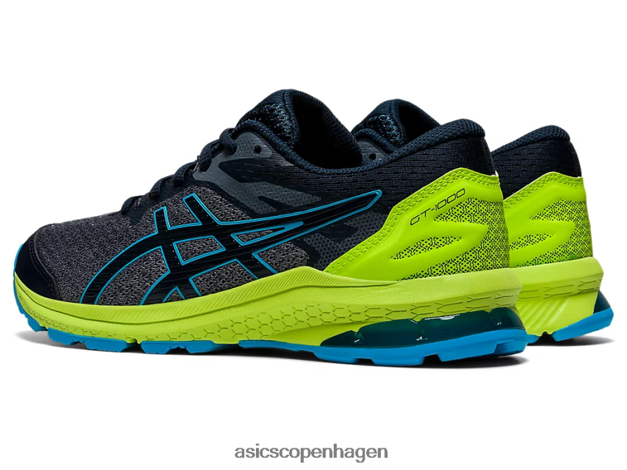 Asics gt-1000 10 klasse skole fransk blå/digital aqua Z206F64519