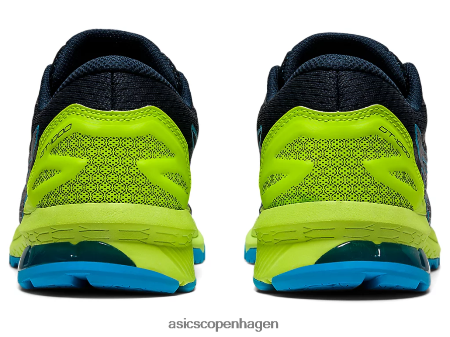 Asics gt-1000 10 klasse skole fransk blå/digital aqua Z206F64519