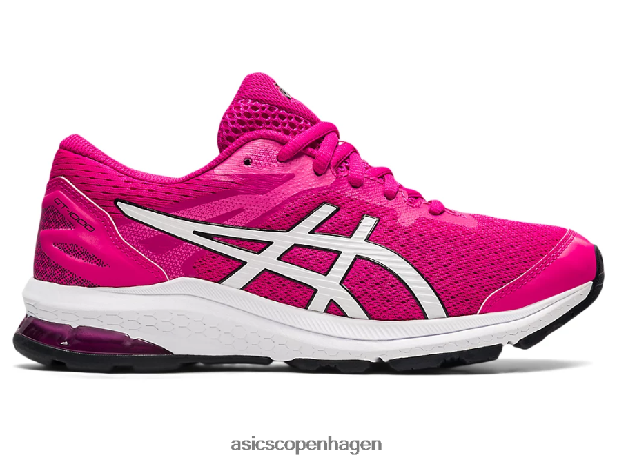 Asics gt-1000 10 klasse skole pink rave/hvid Z206F64525
