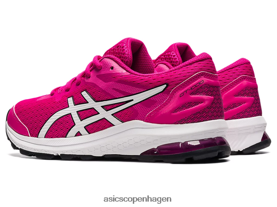 Asics gt-1000 10 klasse skole pink rave/hvid Z206F64525