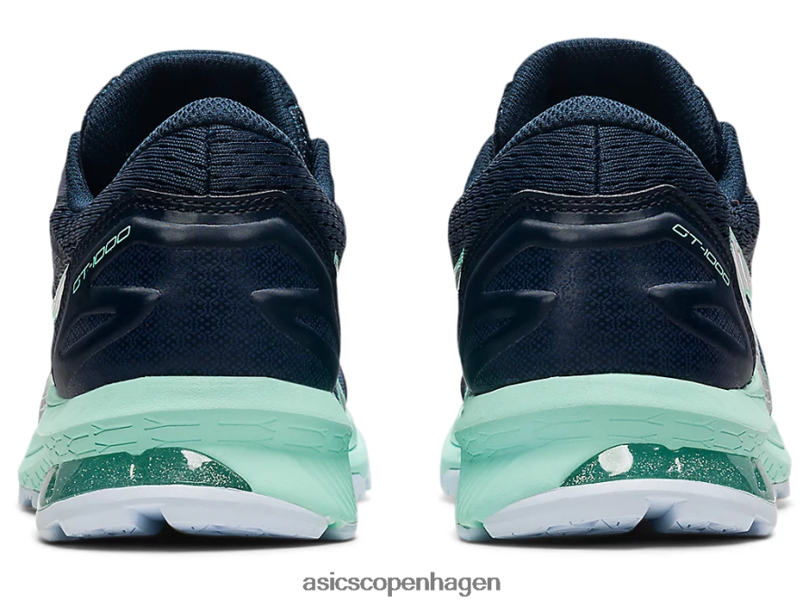 Asics gt-1000 10 klasse skole tordenblå/rent sølv Z206F64434