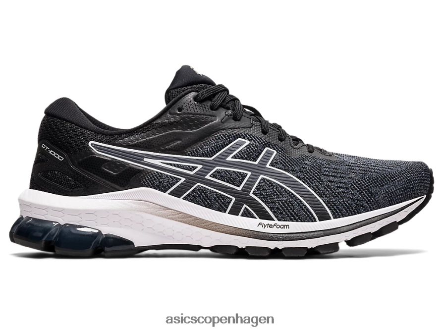 Asics gt-1000 10 sort hvid Z206F64002