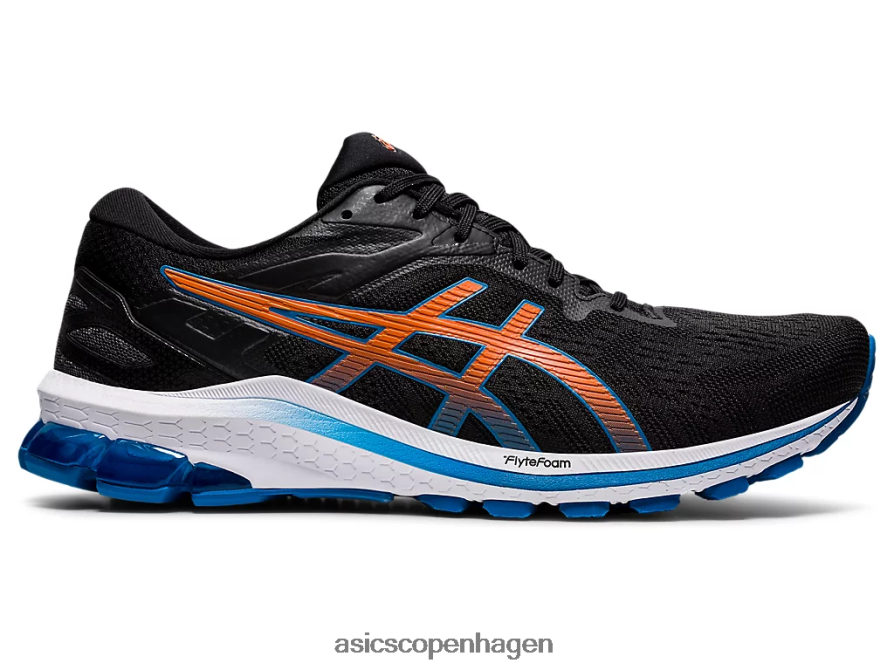 Asics gt-1000 10 sort/genfødt blå Z206F61934