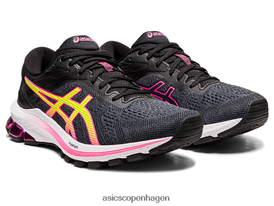 Asics gt-1000 10 sort/hot pink Z206F63997