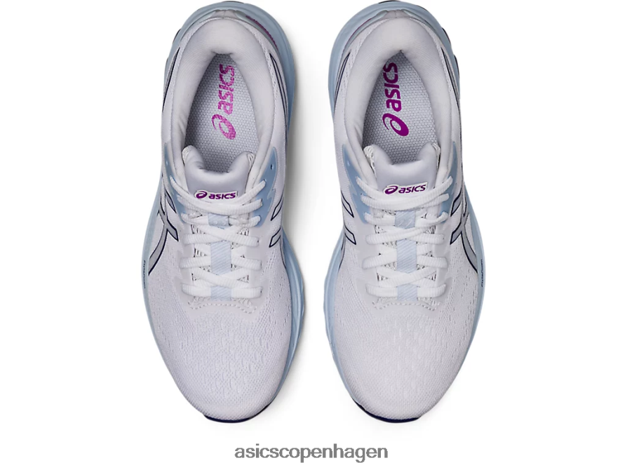 Asics gt-1000 11 bred hvid/dykke blå Z206F62878
