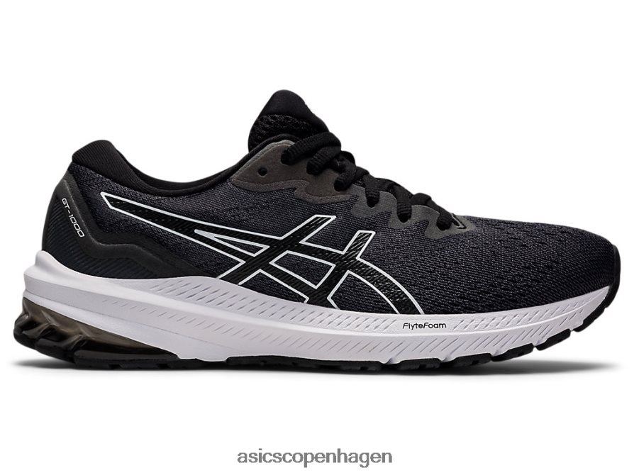 Asics gt-1000 11 bred sort hvid Z206F63208