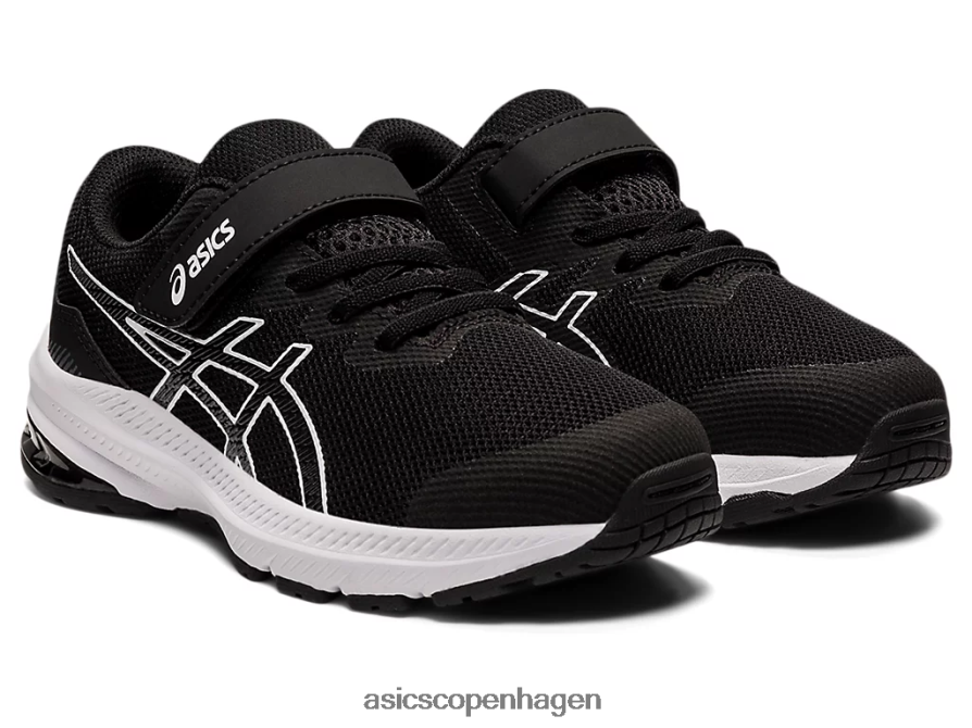 Asics gt-1000 11 førskole sort hvid Z206F64401