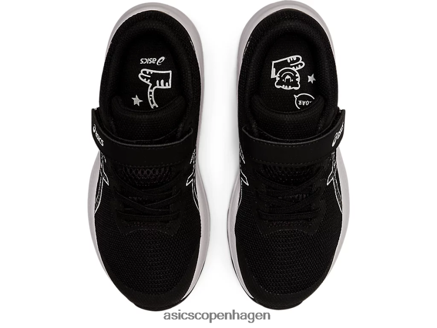 Asics gt-1000 11 førskole sort hvid Z206F64401