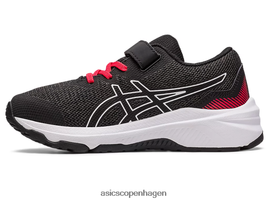 Asics gt-1000 11 førskole sort/elektrisk rød Z206F64288
