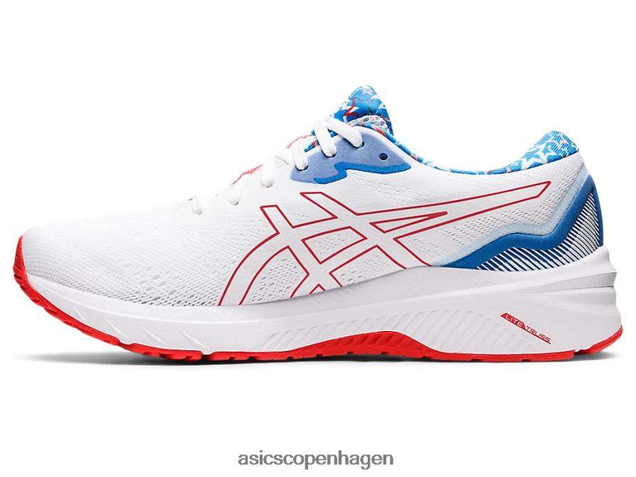 Asics gt-1000 11 hvid/elektrisk rød Z206F61278