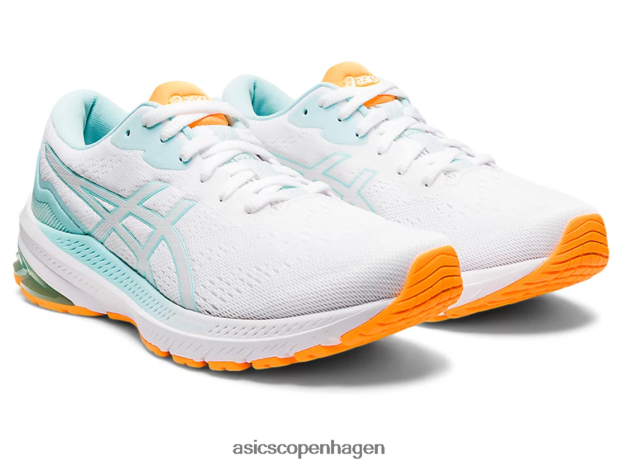 Asics gt-1000 11 hvid/klar blå Z206F63221