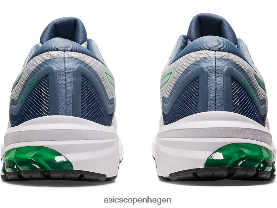 Asics gt-1000 11 hvid/stålblå Z206F6606