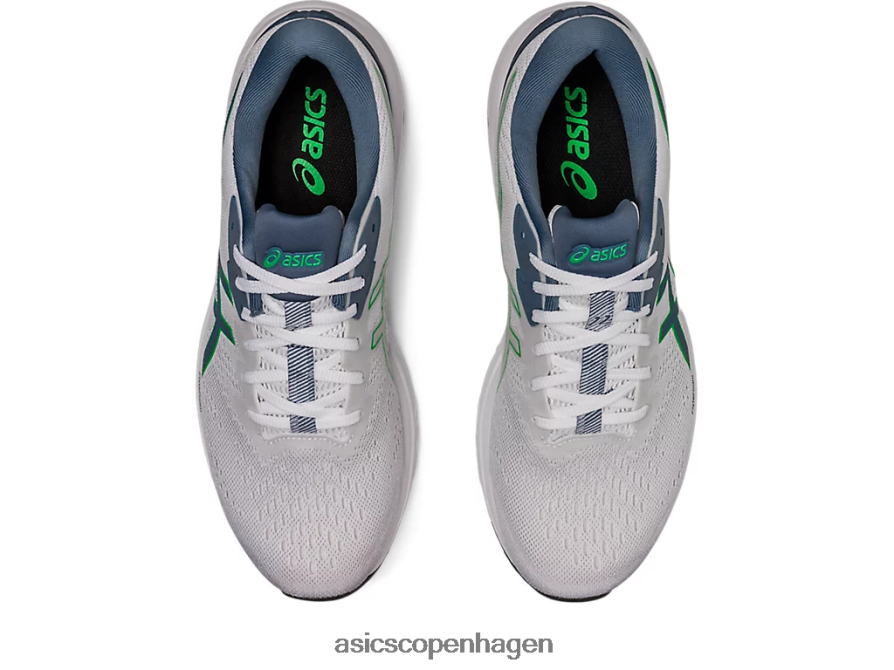 Asics gt-1000 11 hvid/stålblå Z206F6606