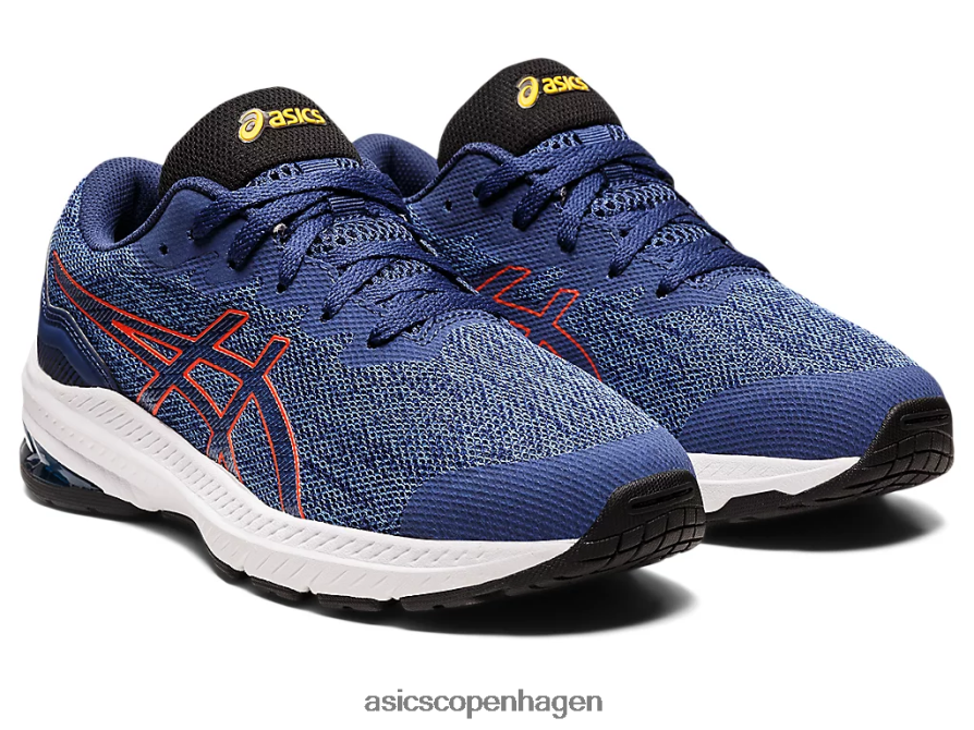Asics gt-1000 11 klasse skole azurblåt/dybt hav Z206F64341