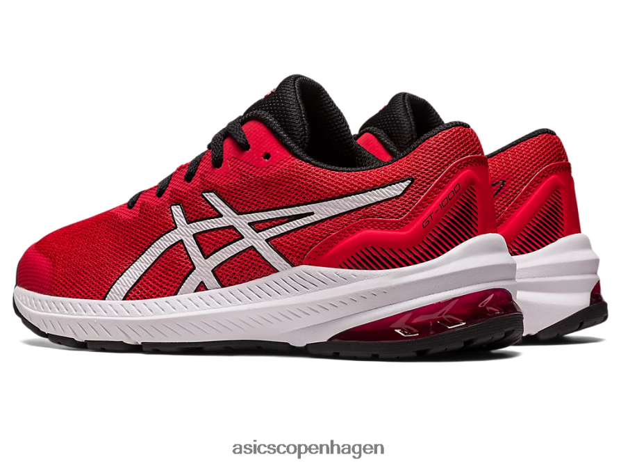 Asics gt-1000 11 klasse skole elektrisk rød/hvid Z206F64313