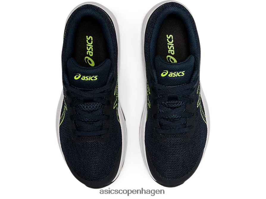Asics gt-1000 11 klasse skole fransk blå/hazard grøn Z206F64405