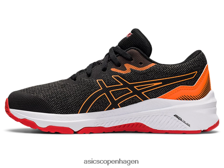 Asics gt-1000 11 klasse skole grafitgrå/ildrød Z206F64471