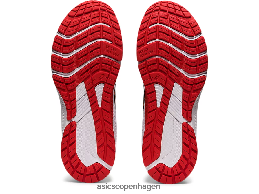 Asics gt-1000 11 klasse skole grafitgrå/ildrød Z206F64471