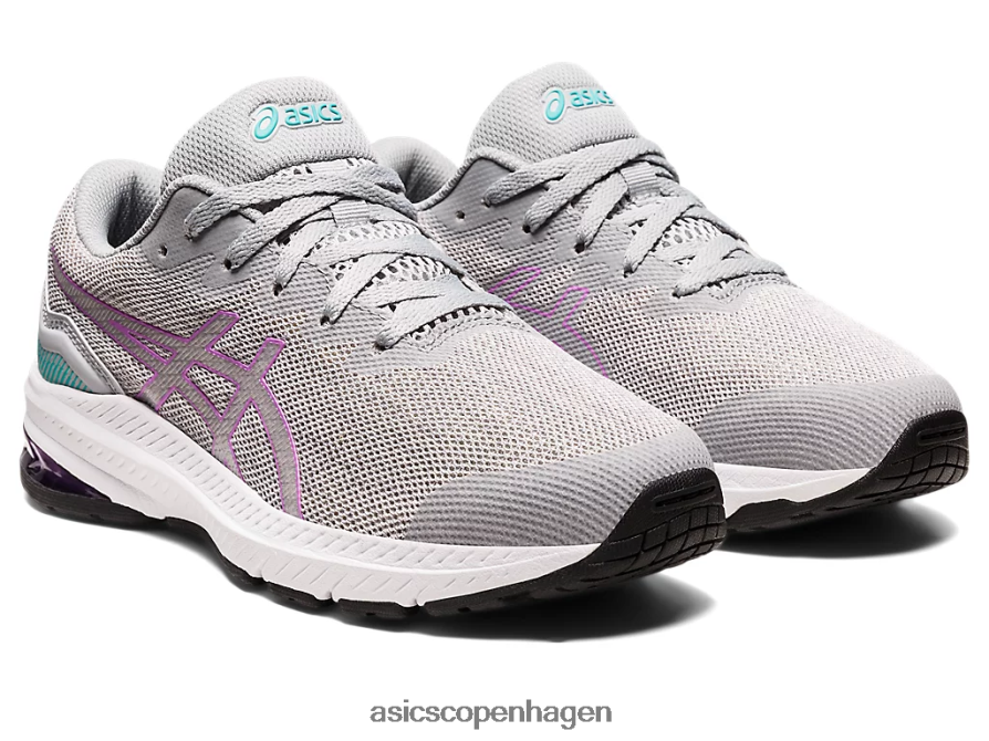 Asics gt-1000 11 klasse skole piemontegrå/lavendel glød Z206F64359