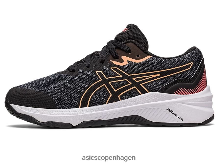 Asics gt-1000 11 klasse skole sort/papaya Z206F64292