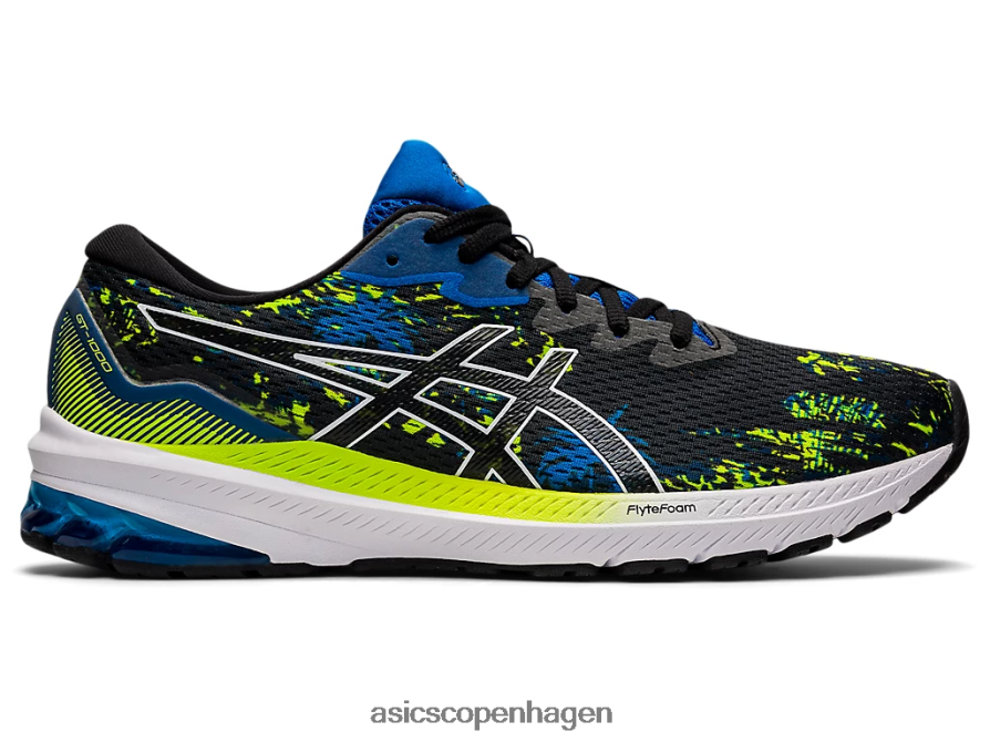 Asics gt-1000 11 sort/elektrisk blå Z206F61283