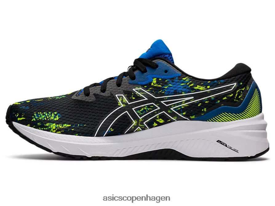 Asics gt-1000 11 sort/elektrisk blå Z206F61283