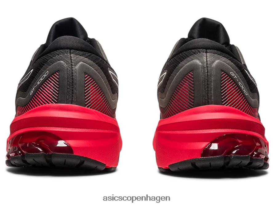 Asics gt-1000 11 sort/elektrisk rød Z206F6425