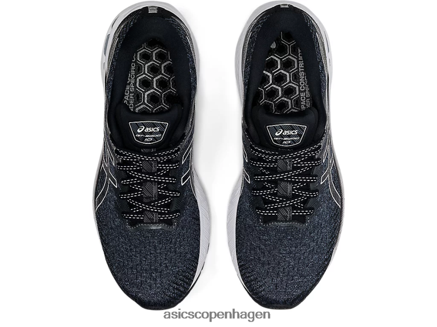 Asics gt-2000 10 bred sort hvid Z206F63694