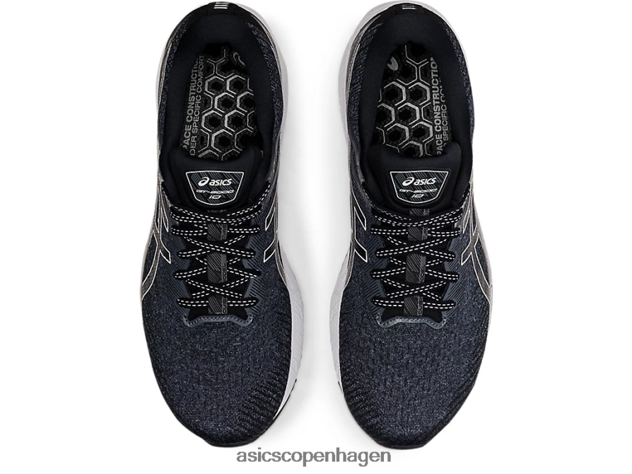 Asics gt-2000 10 ekstra bred sort hvid Z206F61691