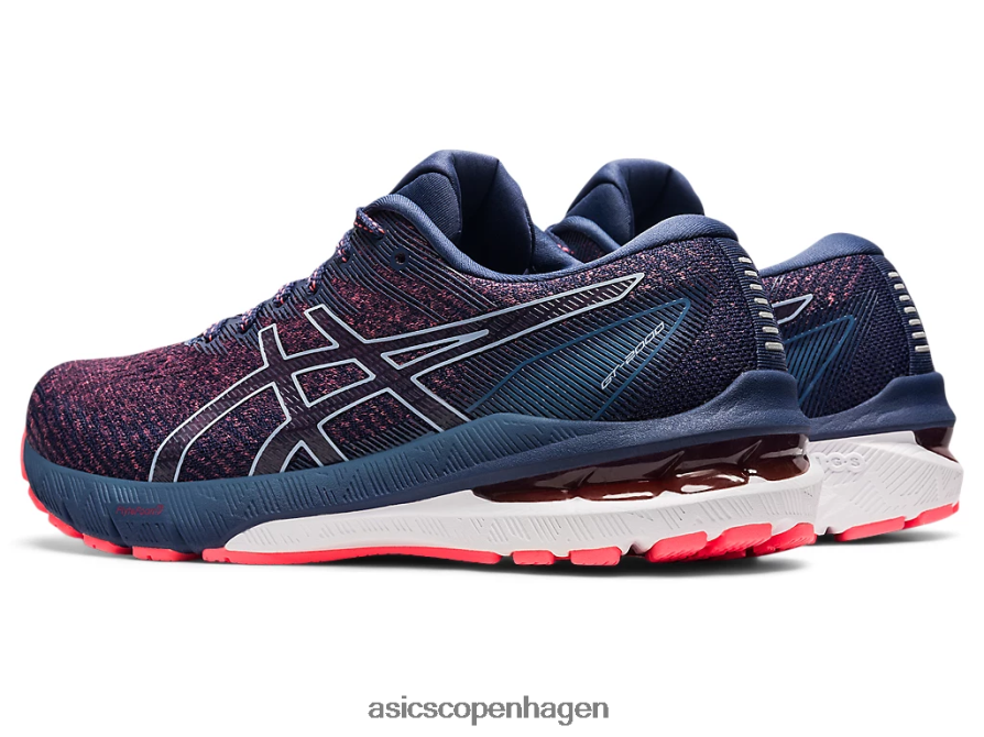 Asics gt-2000 10 flammende koral/tordenblå Z206F63691