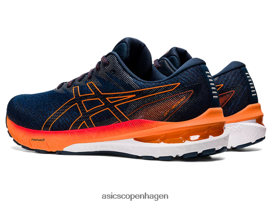 Asics gt-2000 10 mako blå/chokerende orange Z206F61474