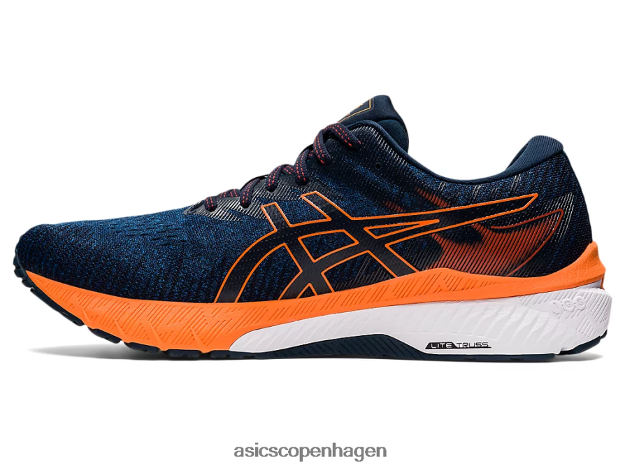 Asics gt-2000 10 mako blå/chokerende orange Z206F61474