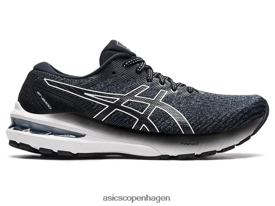 Asics gt-2000 10 sort hvid Z206F63683