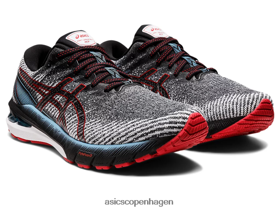 Asics gt-2000 10 sort/fart rød Z206F61858