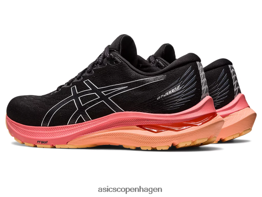Asics gt-2000 11 bred sort/ren sølv Z206F62668