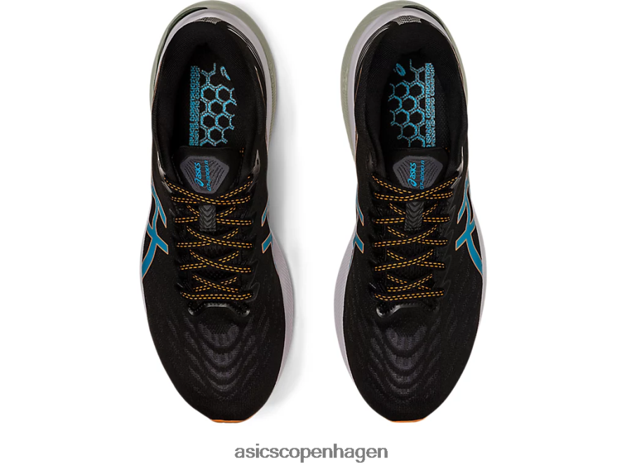 Asics gt-2000 11 bred sort/sol fersken Z206F6677