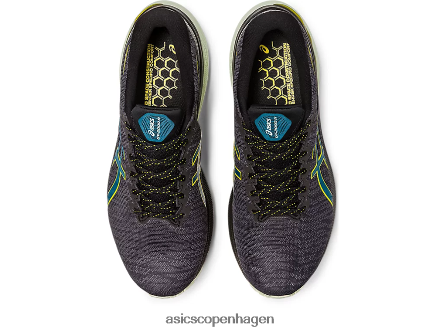 Asics gt-2000 11 gtx sort/blæk blågrøn Z206F6691