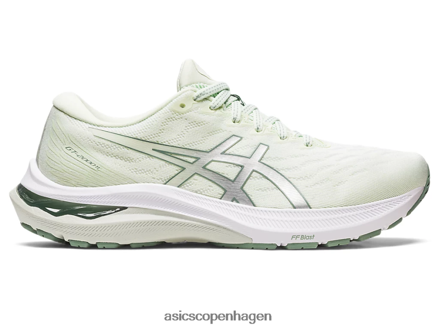 Asics gt-2000 11 hviske grøn/rent sølv Z206F62607