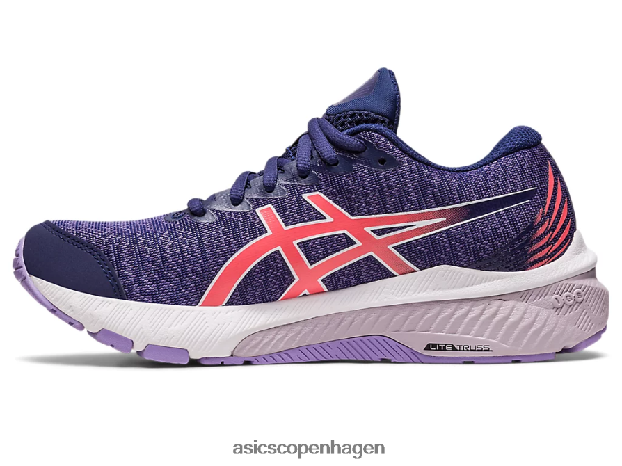 Asics gt-2000 11 klasse skole indigo blå/papaya Z206F64337