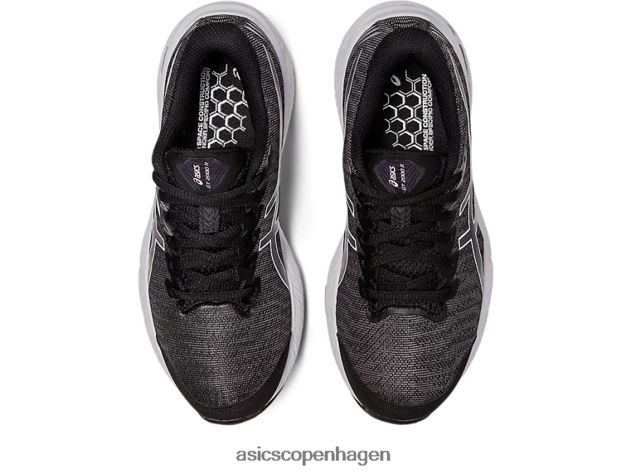Asics gt-2000 11 klasse skole sort/bæregrå Z206F64333