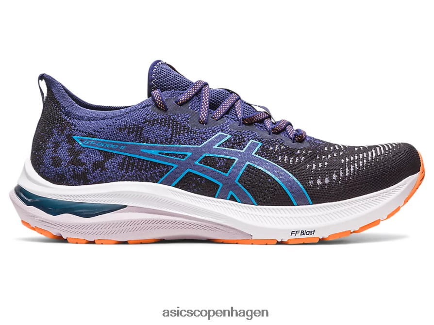 Asics gt-2000 11 mk strik sort/indigo blå Z206F6117