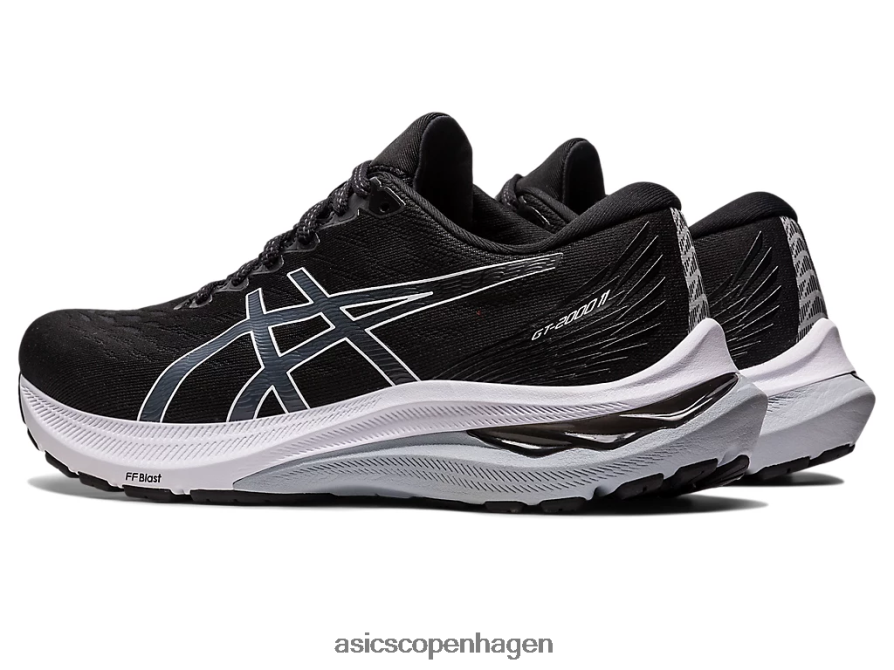 Asics gt-2000 11 sort hvid Z206F62645