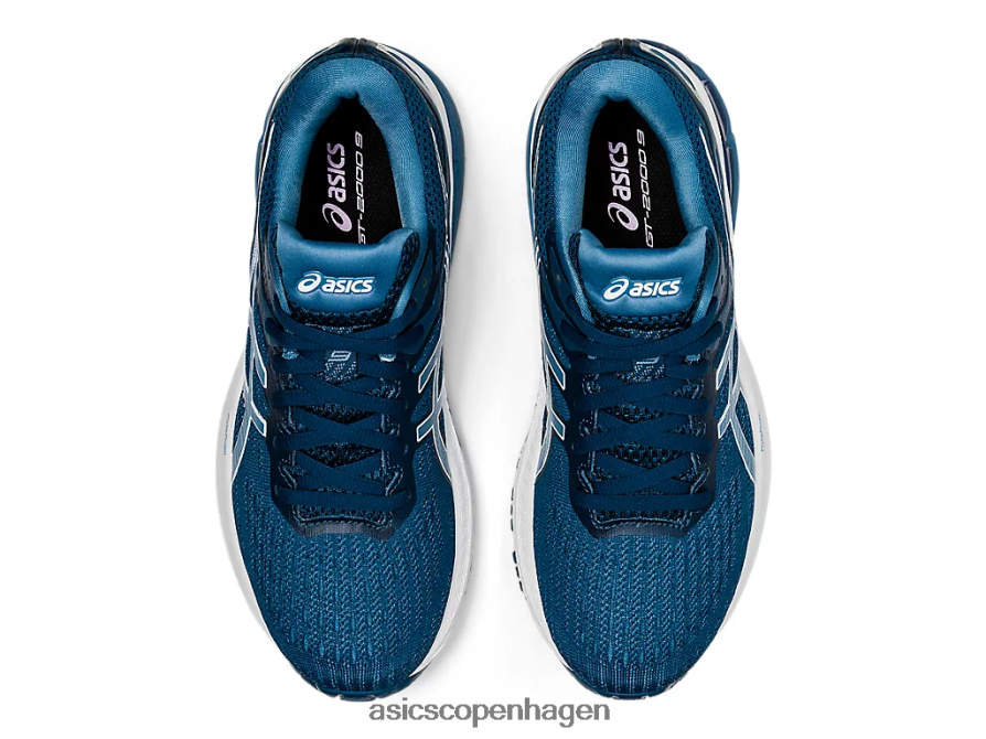 Asics gt-2000 9 bred mako blå/grå tandtråd Z206F64123