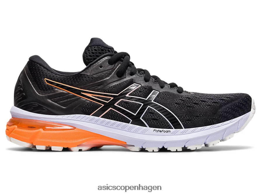 Asics gt-2000 9 bred sort/lilla opal Z206F63954
