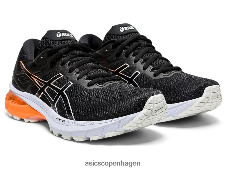 Asics gt-2000 9 bred sort/lilla opal Z206F63954